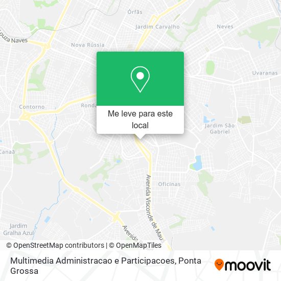 Multimedia Administracao e Participacoes mapa