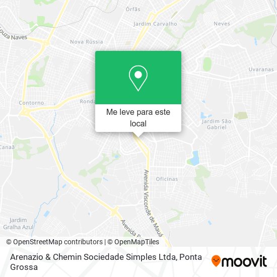 Arenazio & Chemin Sociedade Simples Ltda mapa