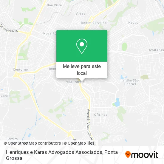 Henriques e Karas Advogados Associados mapa