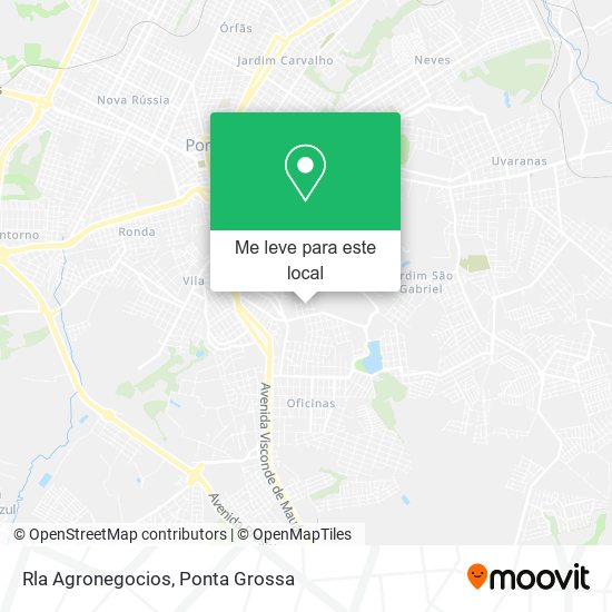 Rla Agronegocios mapa
