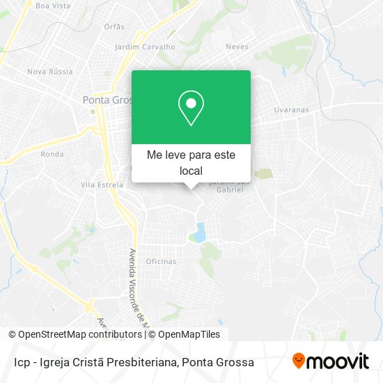 Icp - Igreja Cristã Presbiteriana mapa