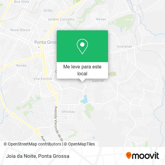Joia da Noite mapa