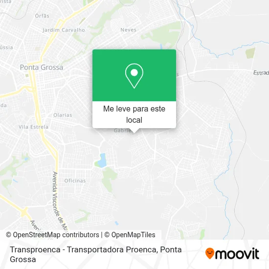 Transproenca - Transportadora Proenca mapa