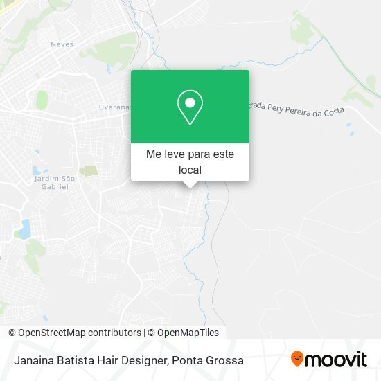 Janaina Batista Hair Designer mapa