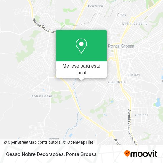 Gesso Nobre Decoracoes mapa