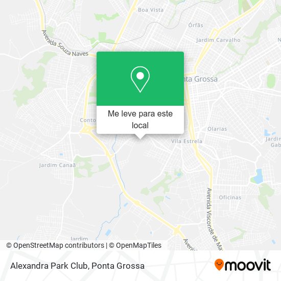 Alexandra Park Club mapa