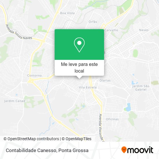 Contabilidade Canesso mapa