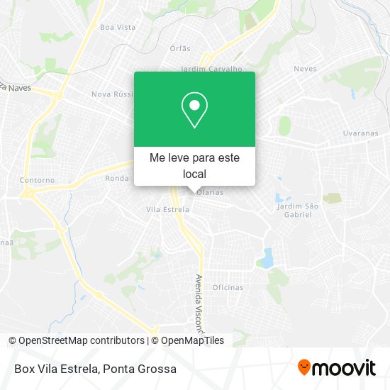 Box Vila Estrela mapa