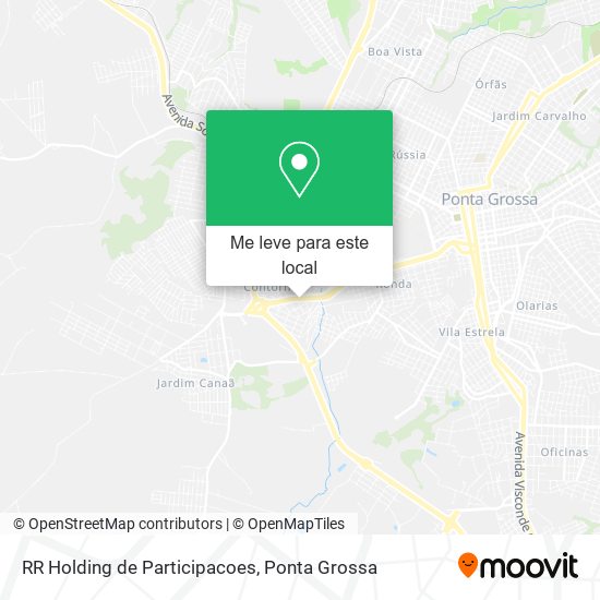 RR Holding de Participacoes mapa