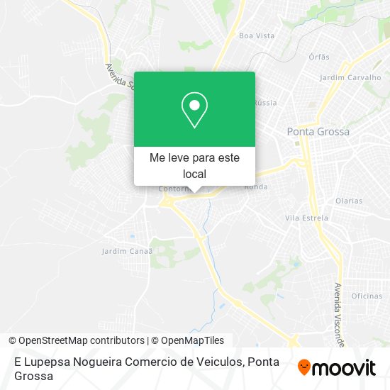 E Lupepsa Nogueira Comercio de Veiculos mapa