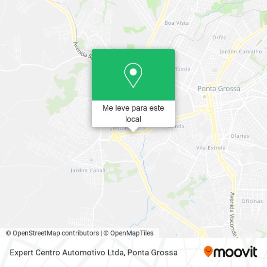 Expert Centro Automotivo Ltda mapa