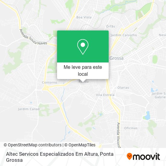 Altec Servicos Especializados Em Altura mapa