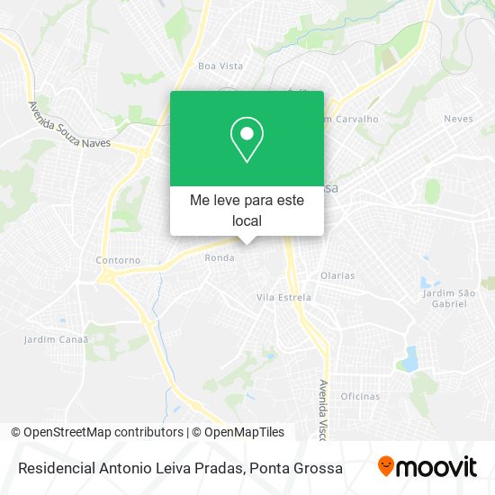 Residencial Antonio Leiva Pradas mapa