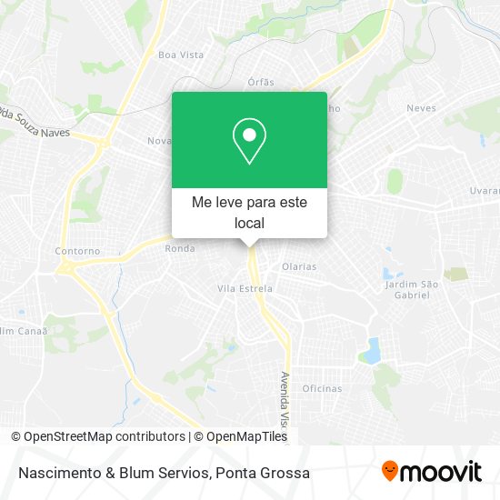 Nascimento & Blum Servios mapa