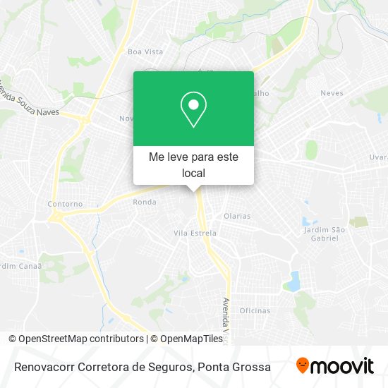 Renovacorr Corretora de Seguros mapa