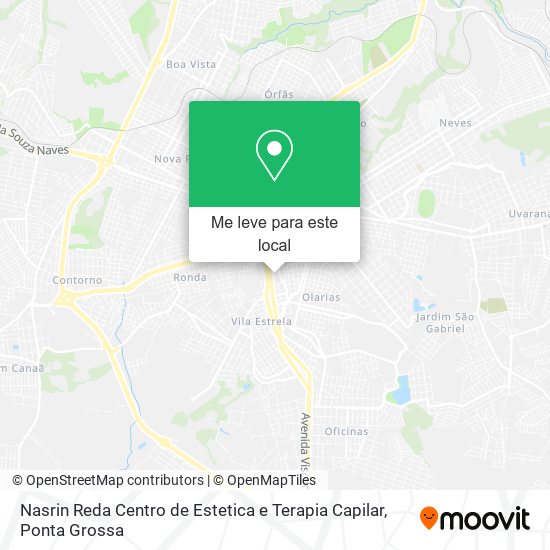 Nasrin Reda Centro de Estetica e Terapia Capilar mapa