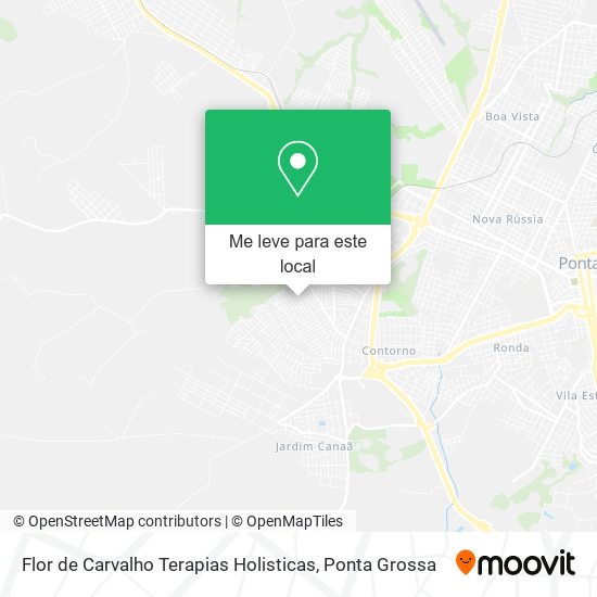 Flor de Carvalho Terapias Holisticas mapa