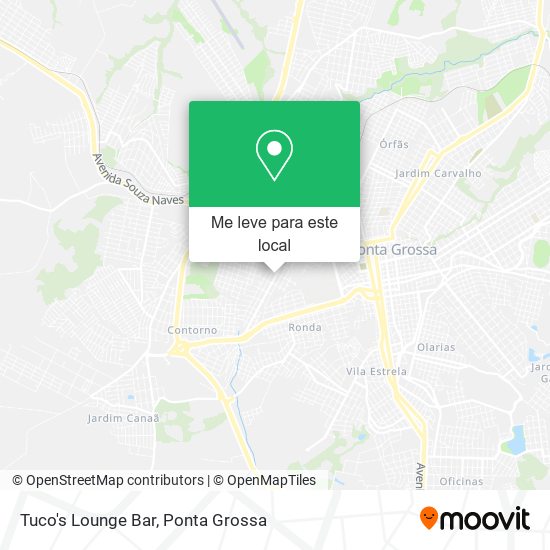Tuco's Lounge Bar mapa