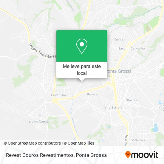 Revest Couros Revestimentos mapa