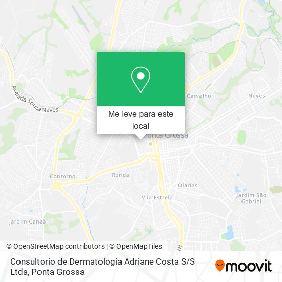 Consultorio de Dermatologia Adriane Costa S / S Ltda mapa