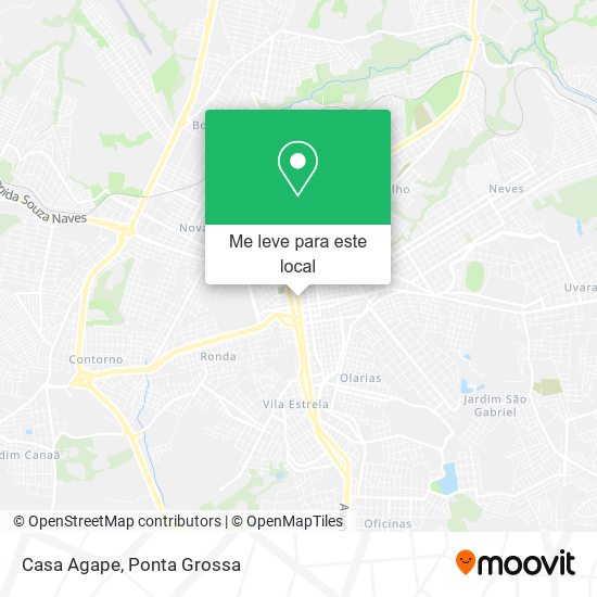 Casa Agape mapa