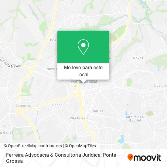 Ferreira Advocacia & Consultoria Jurídica mapa