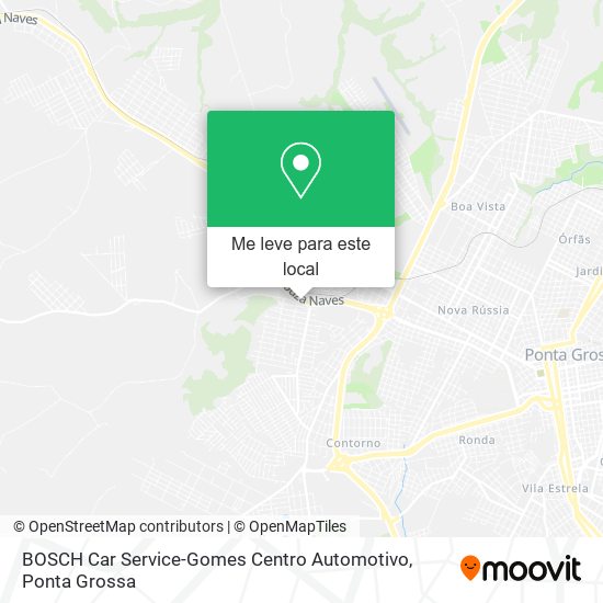 BOSCH Car Service-Gomes Centro Automotivo mapa