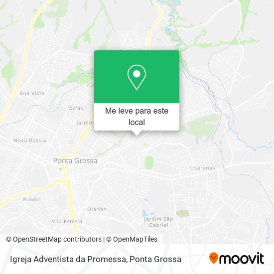 Igreja Adventista da Promessa mapa