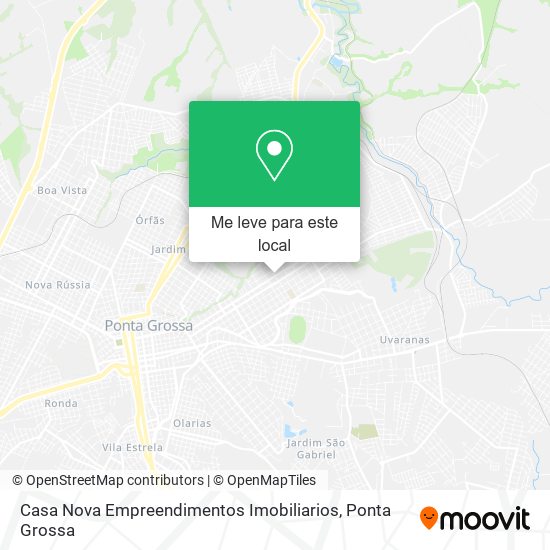 Casa Nova Empreendimentos Imobiliarios mapa