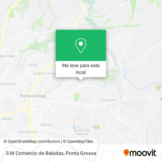 S M Comercio de Bebidas mapa