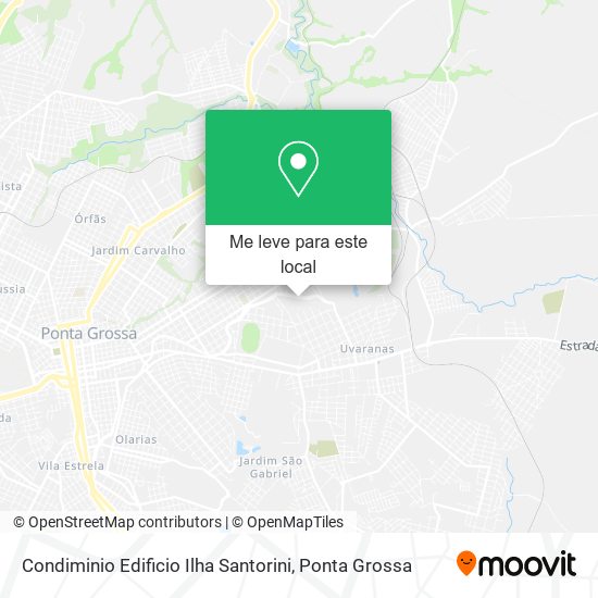 Condiminio Edificio Ilha Santorini mapa