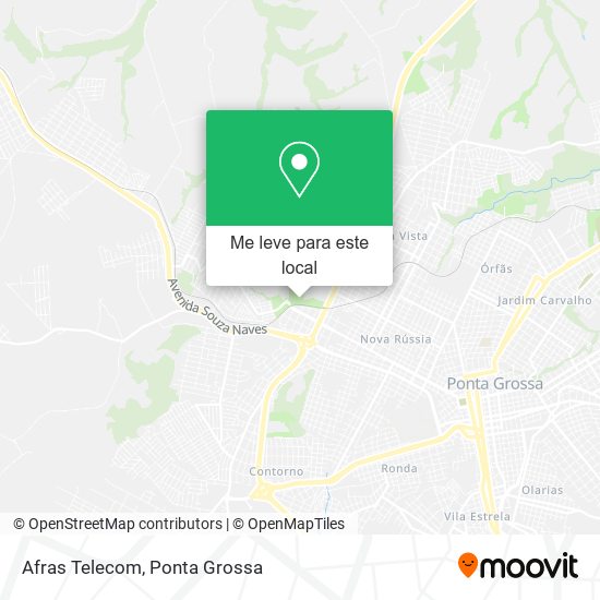Afras Telecom mapa