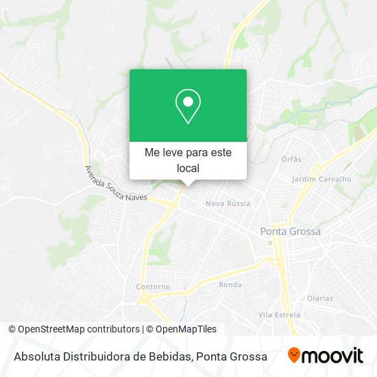 Absoluta Distribuidora de Bebidas mapa