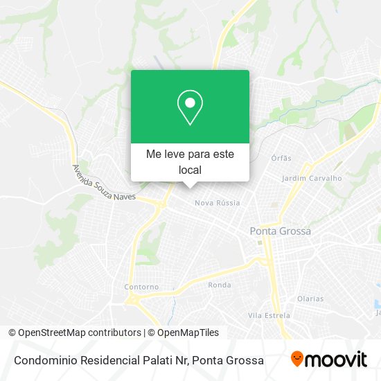 Condominio Residencial Palati Nr mapa