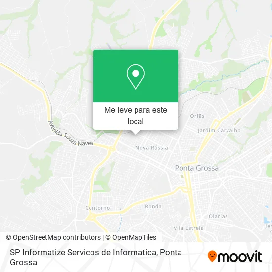 SP Informatize Servicos de Informatica mapa
