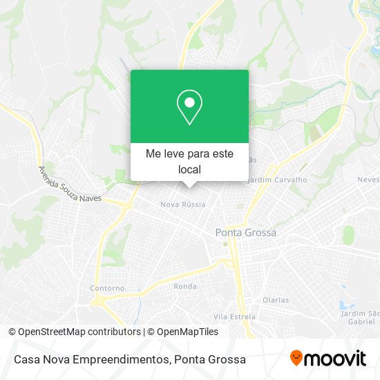 Casa Nova Empreendimentos mapa