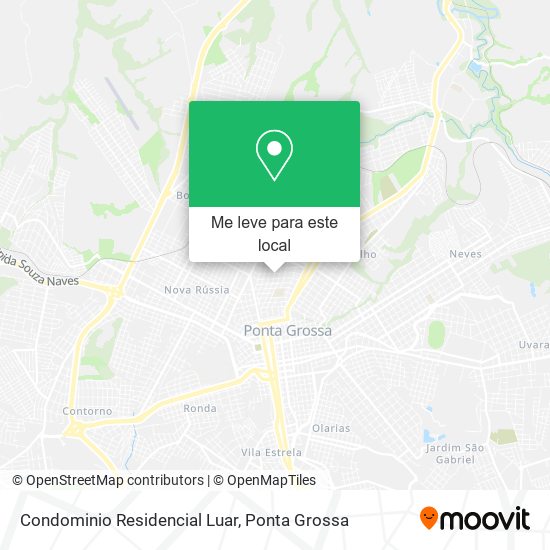 Condominio Residencial Luar mapa