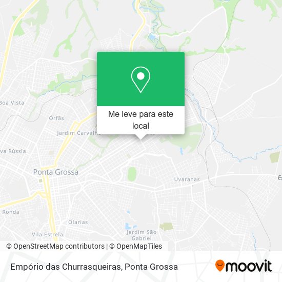 Empório das Churrasqueiras mapa