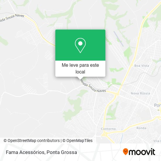 Fama Acessórios mapa