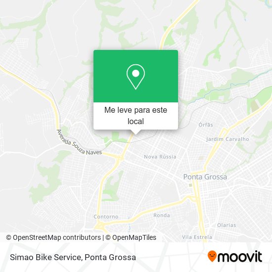 Simao Bike Service mapa