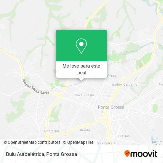 Buiu Autoelétrica mapa