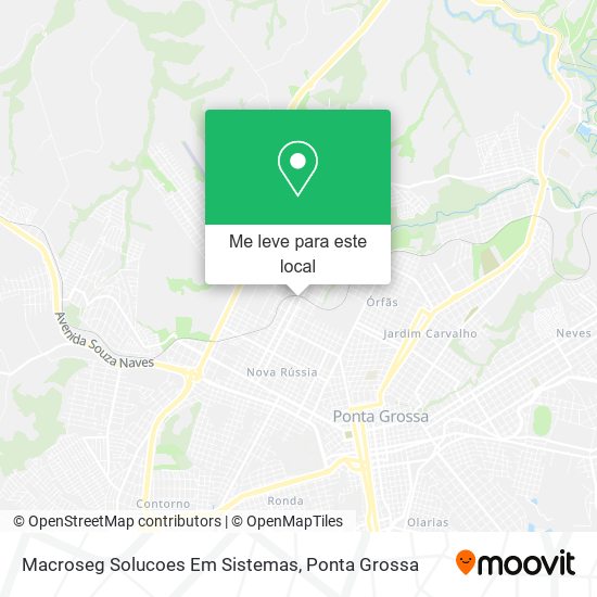 Macroseg Solucoes Em Sistemas mapa