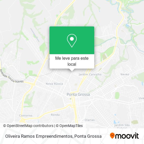 Oliveira Ramos Empreendimentos mapa