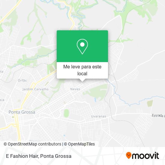 E Fashion Hair mapa