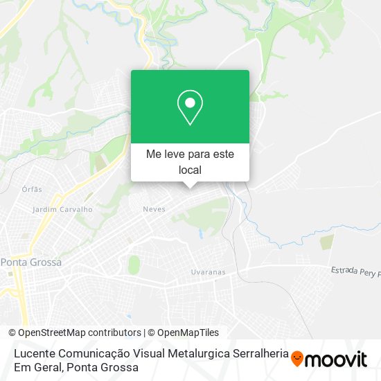 Lucente Comunicação Visual Metalurgica Serralheria Em Geral mapa