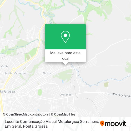 Lucente Comunicação Visual Metalúrgica Serralheria Em Geral mapa