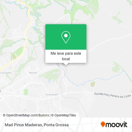 Mad Pinus Madeiras mapa