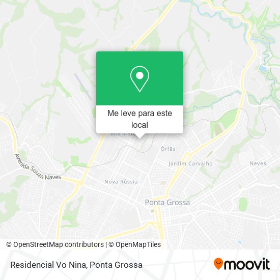 Residencial Vo Nina mapa