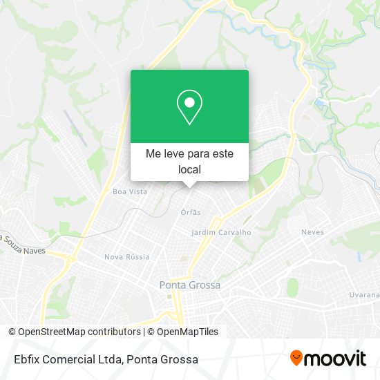 Ebfix Comercial Ltda mapa