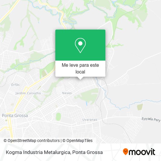 Kogma Industria Metalurgica mapa